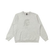 USC Trojans Men's lululmeon Gray Tommy Head Steady State Fleece Crew Neck Sweatshirt
